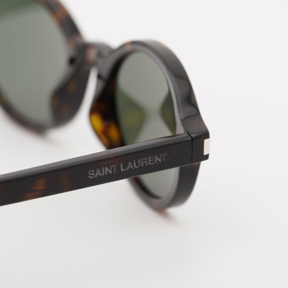 Saint Laurent SL751JEANNE 002 Sunglasses Havana Oval Frame, Grey Lenses main image 5
